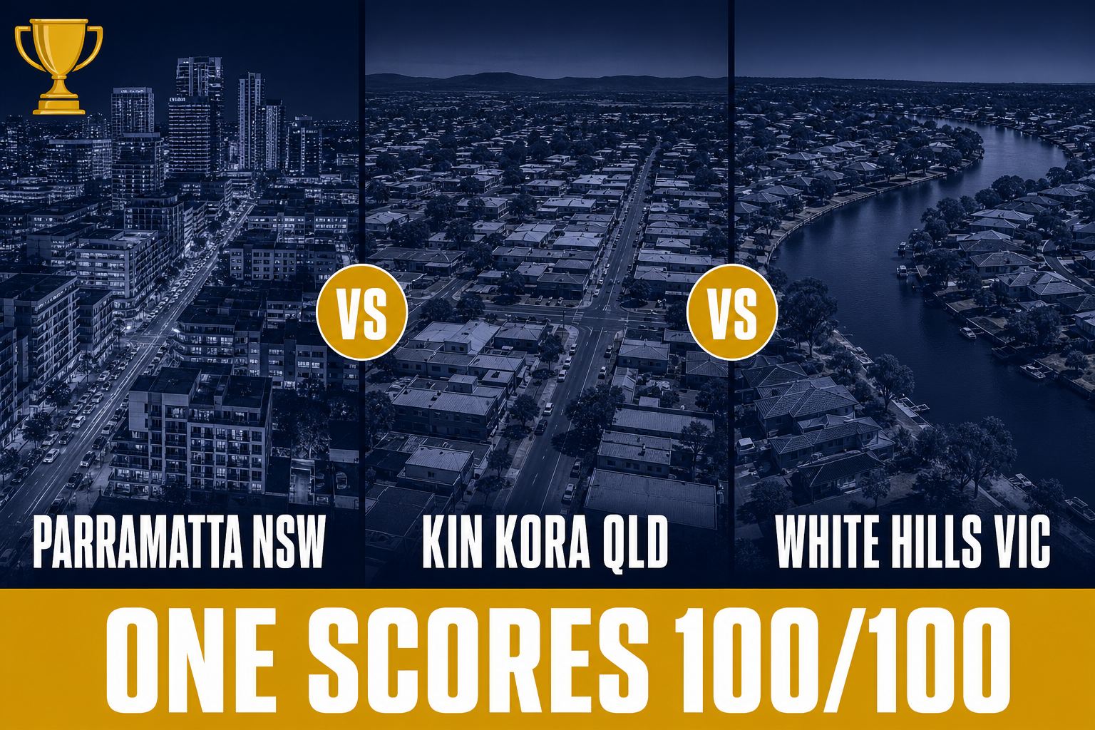 Parramatta vs Kinkora vs White Hills: One Scores 100/100