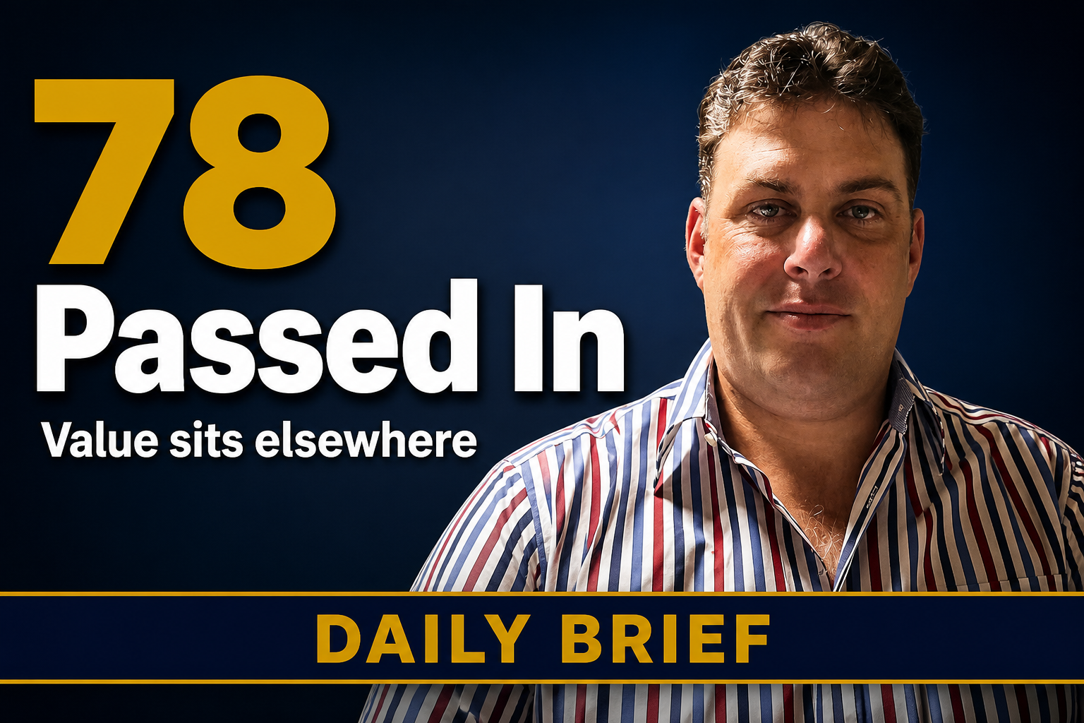 78 Brisbane Sellers Passed In: Why Value Still Lags the Scoreboard