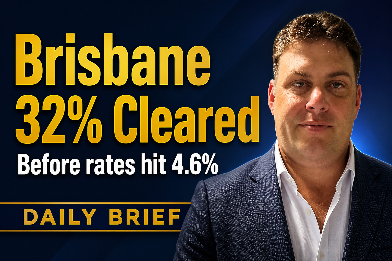 Brisbane Auction Clearance Rate Falls to 32%: What It Means